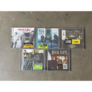 Lot of 5 Rascal Flatts Assorted CD's Country. 4 Are Sealed
